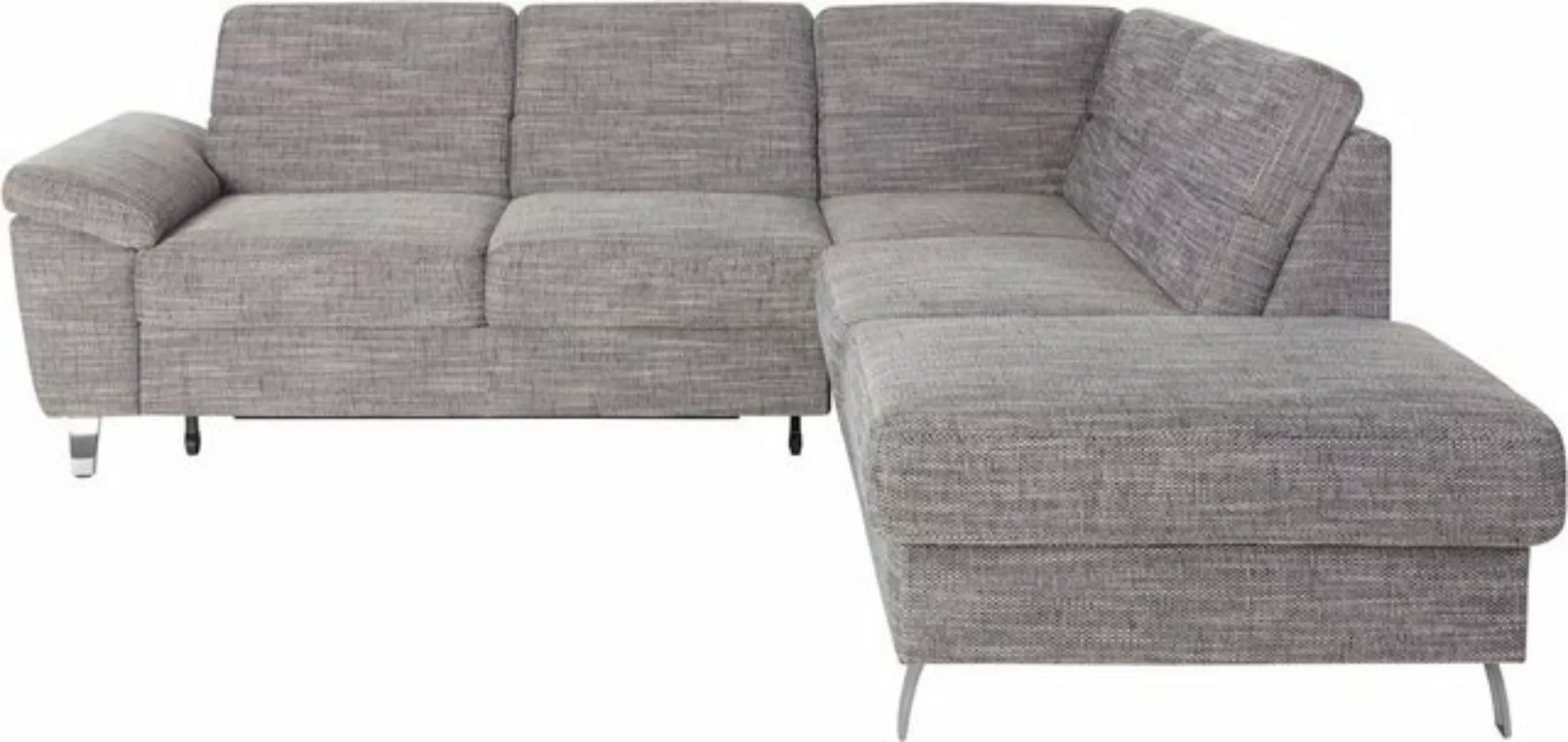 sit&more Ecksofa "Sorano L-Form", wahlweise mit Bettfunktion und Bettkasten günstig online kaufen