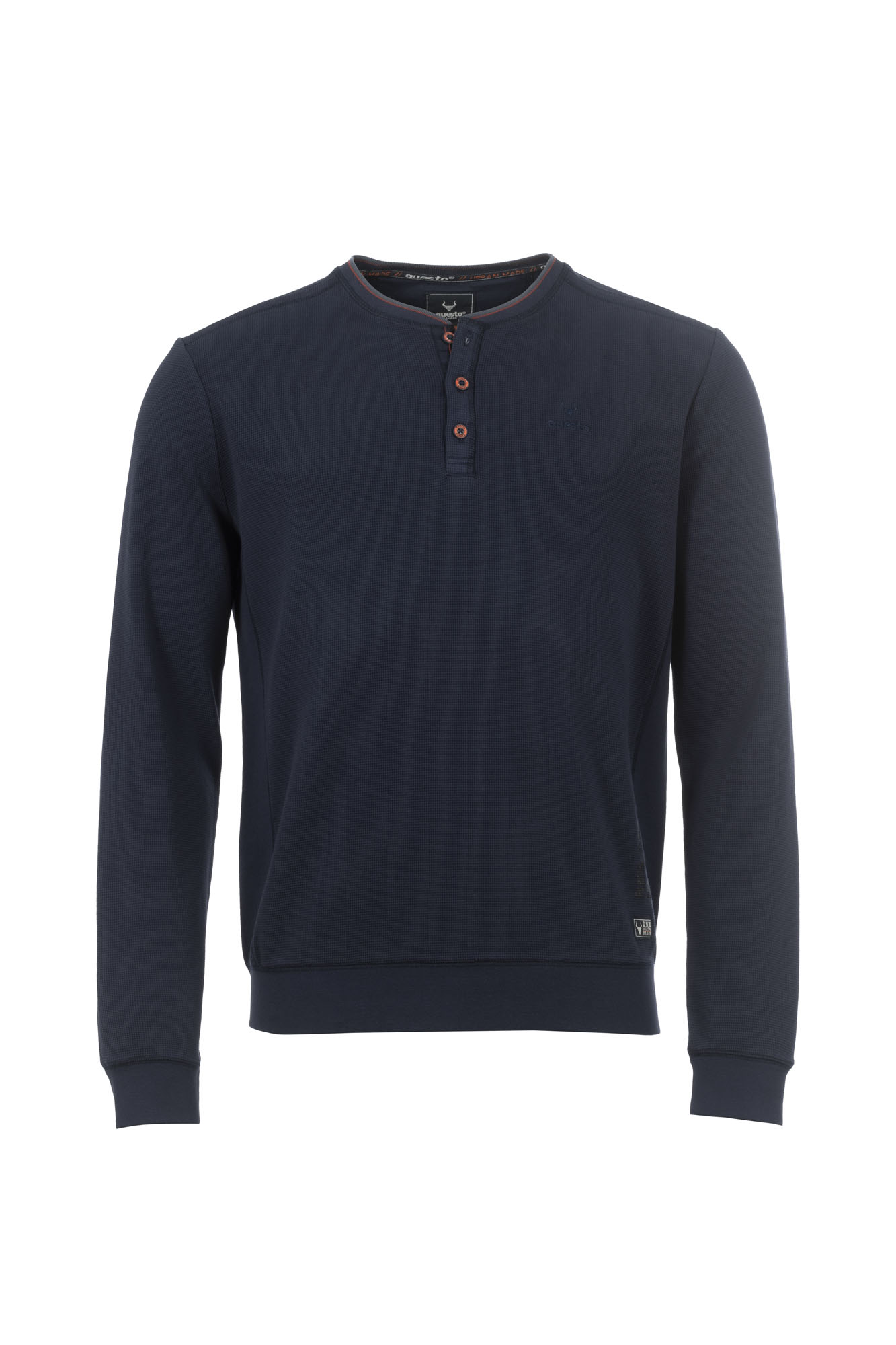 Questo Langarmshirt HemkeQU nautical blue günstig online kaufen