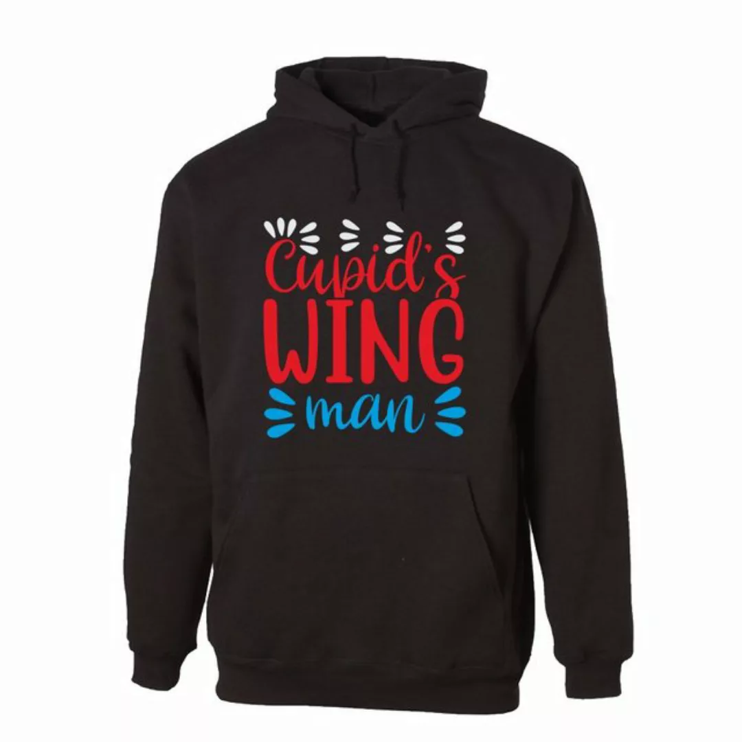 G-graphics Hoodie Cupid´s Wing Man Unisex, mit Frontprint, mit Spruch / Sta günstig online kaufen