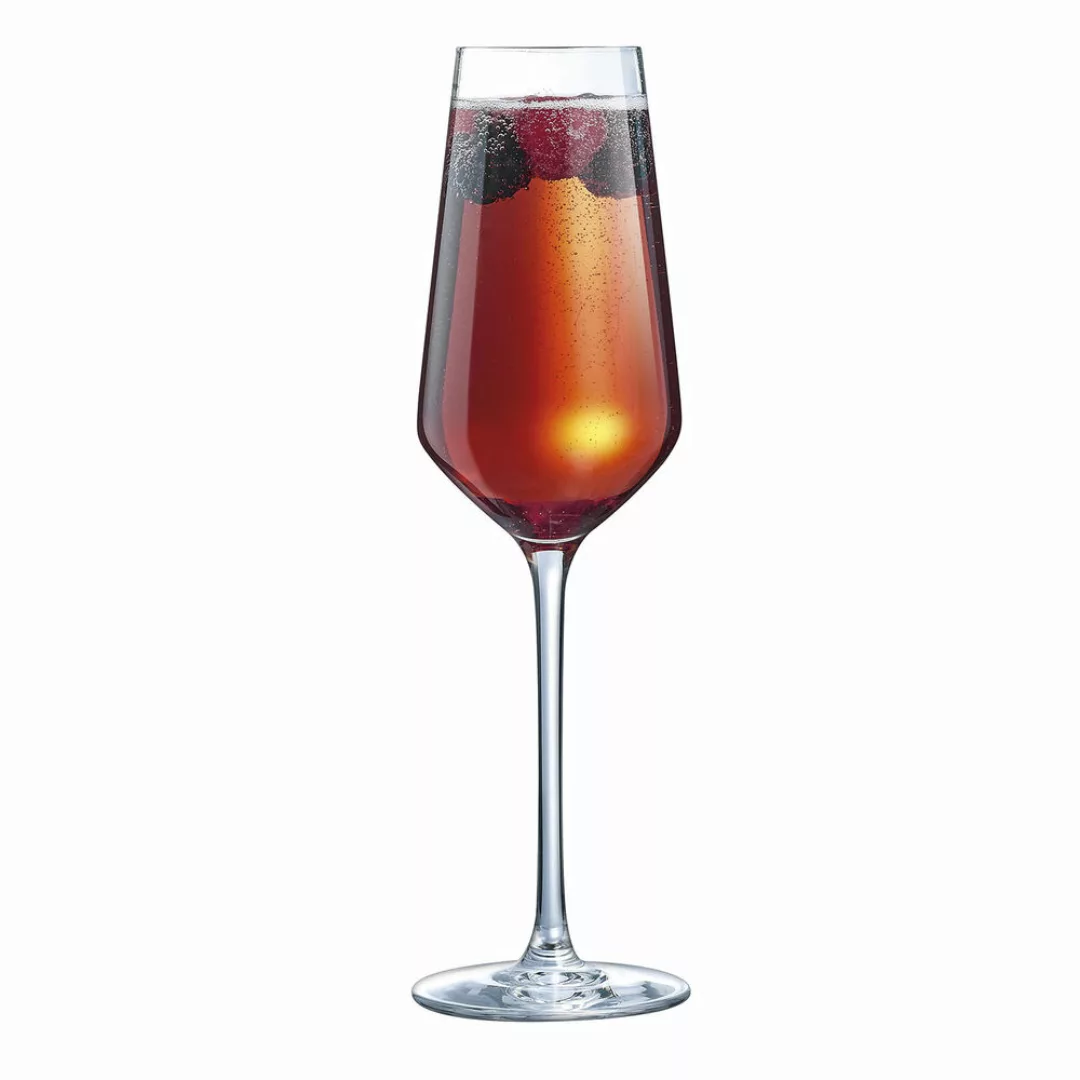 Abgeplattetes Glas Champagner Und Cava Chef & Sommelier Distinction 6 Stück günstig online kaufen