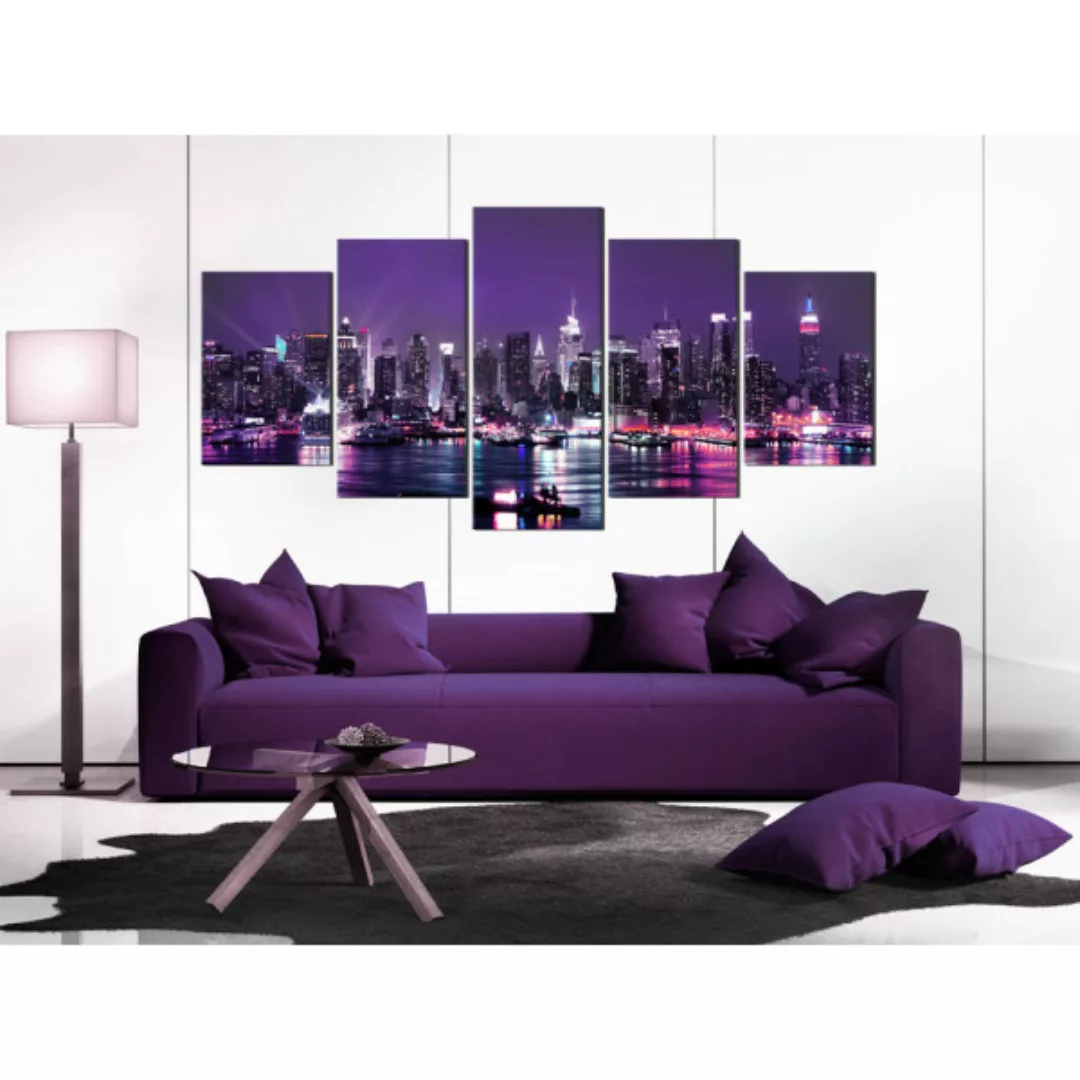 Wandbild Purple Sky XXL günstig online kaufen