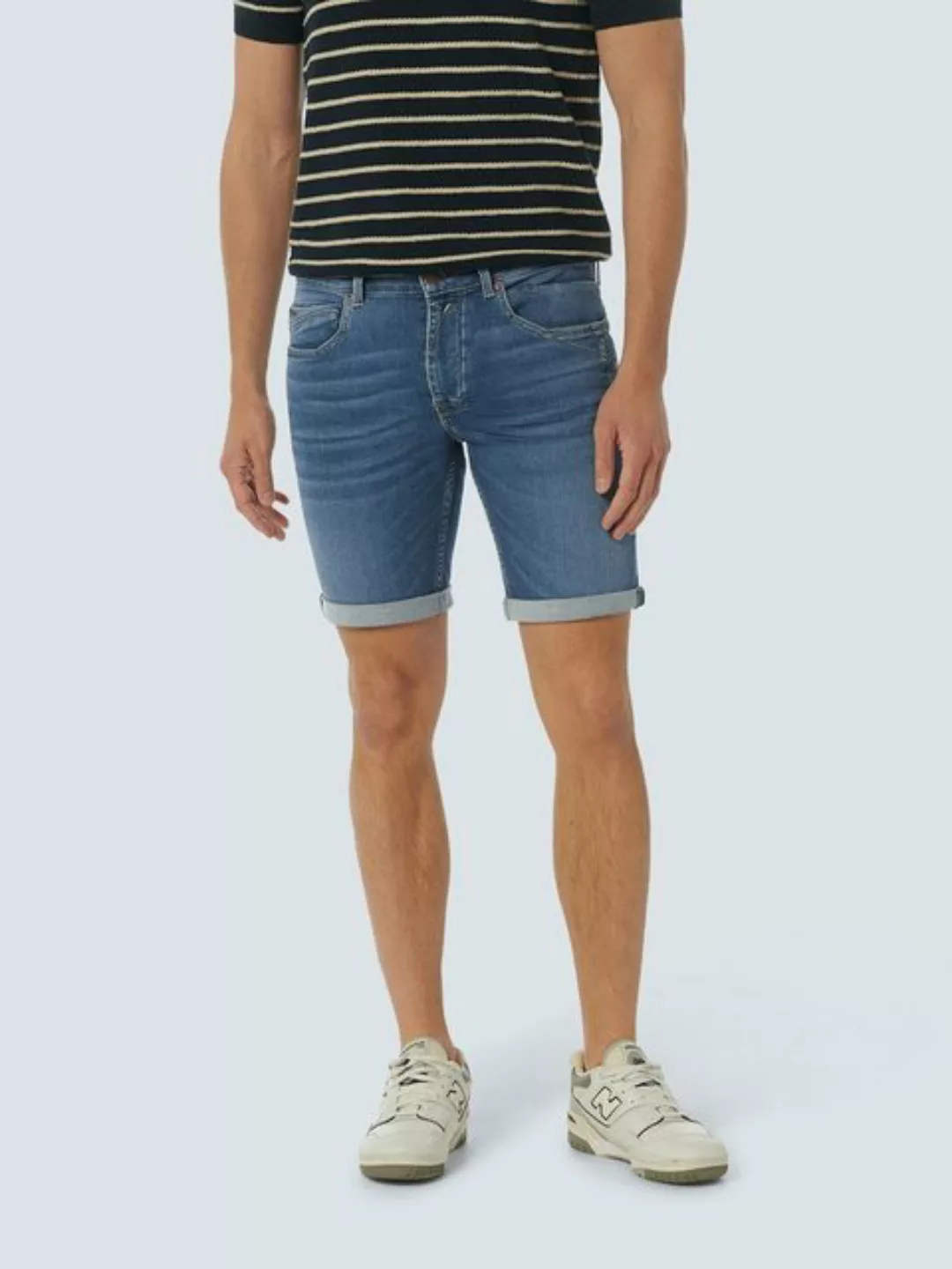 NO EXCESS Stoffhose Short Denim Stretch günstig online kaufen