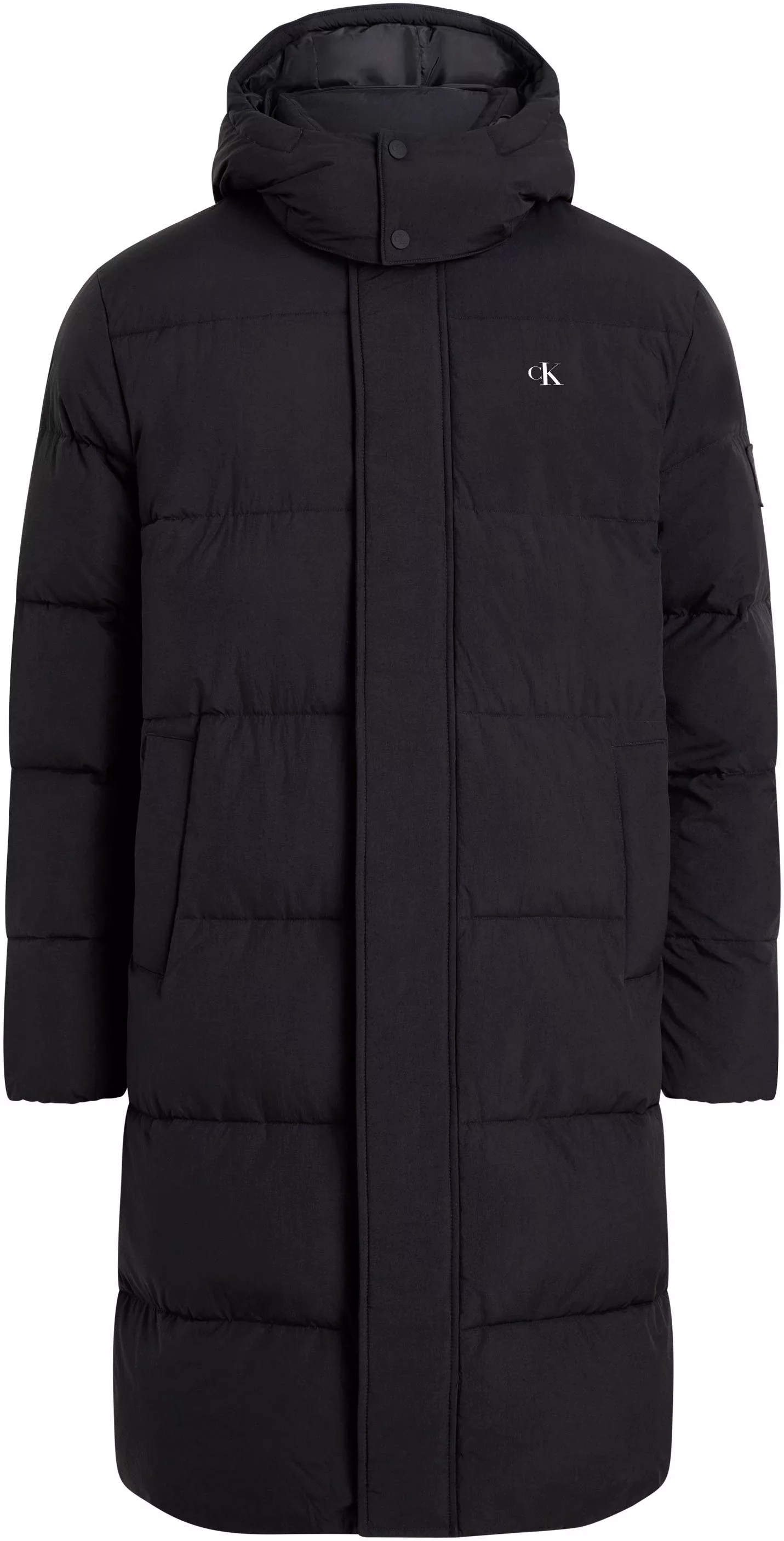 Calvin Klein Jeans Langjacke "ESSENTIALS NON DOWN LONG PARKA", mit Kapuze, günstig online kaufen