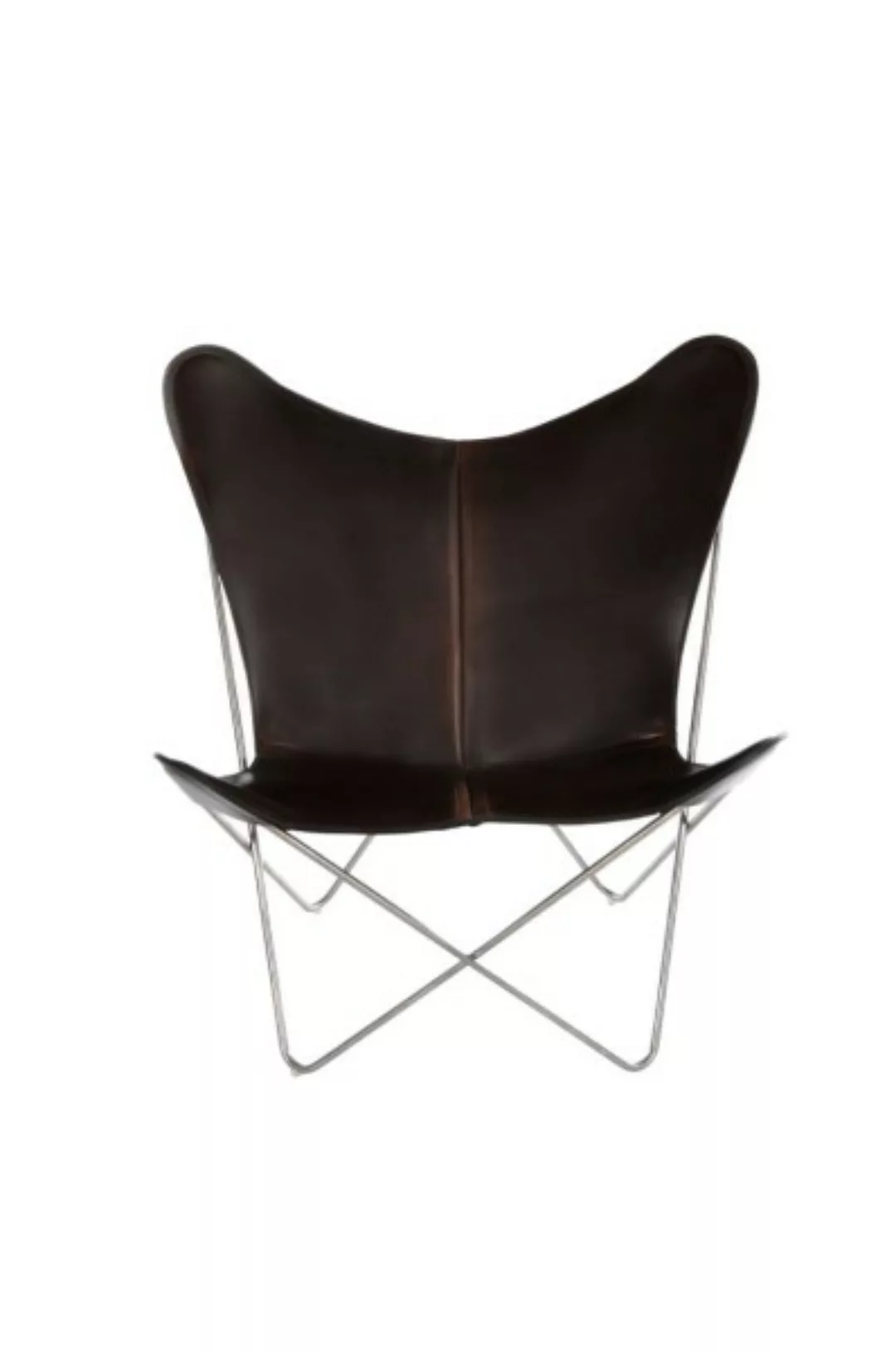 TRIFOLIUM Chair - Premiumsessel Edelstahl Mocca günstig online kaufen
