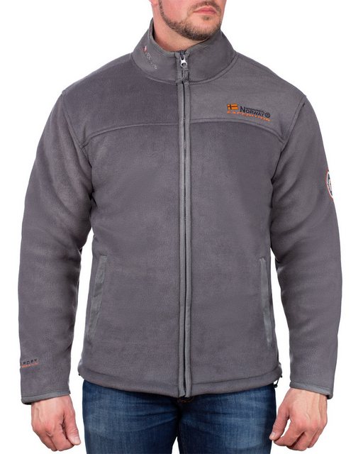 Geographical Norway Fleecejacke Herren Outdoor Jacke bausine Dark Grey M mi günstig online kaufen