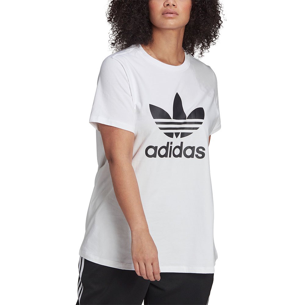 Adidas Originals Trefoil Big Kurzärmeliges T-shirt 1X White günstig online kaufen