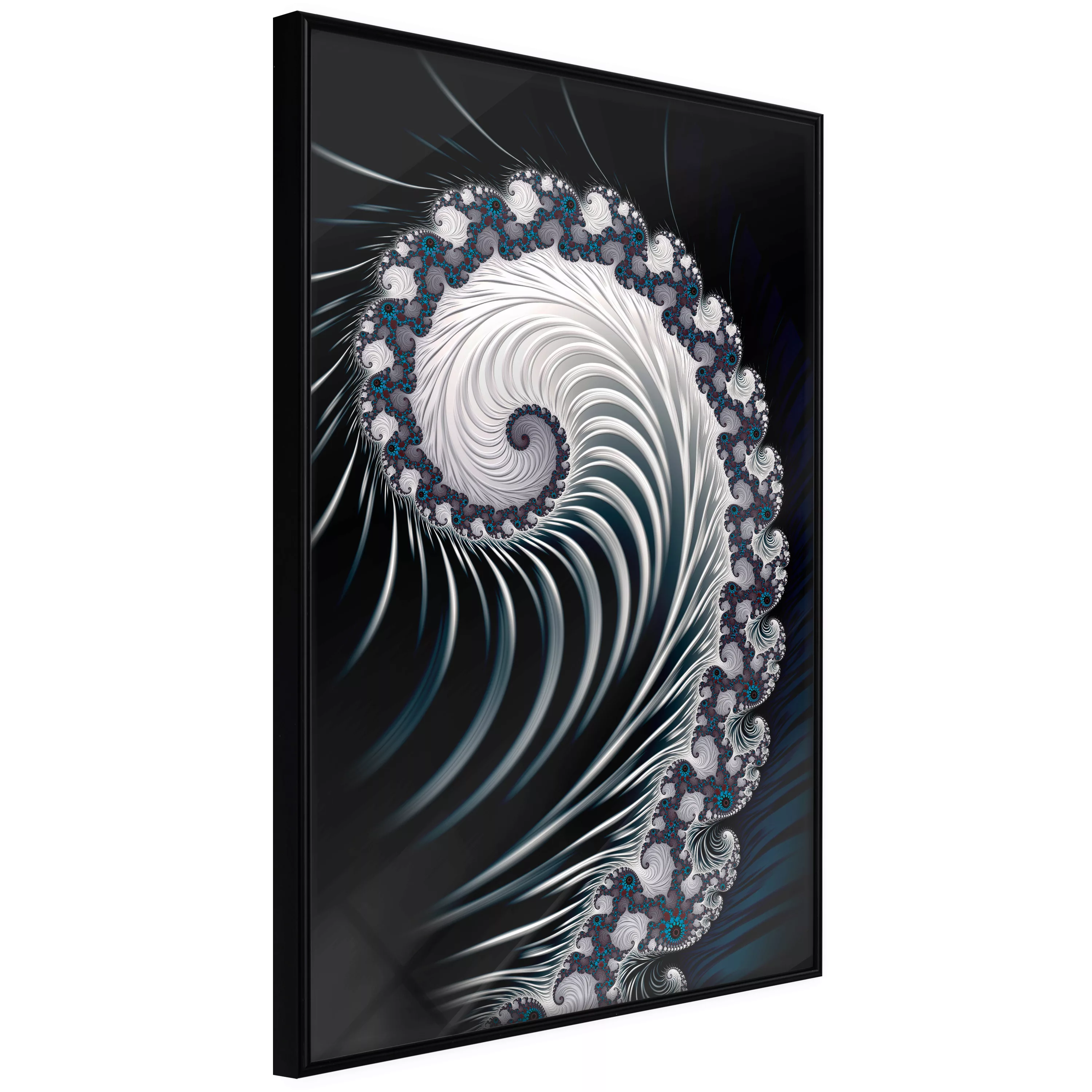 Poster - Fractal Spiral (negative) günstig online kaufen