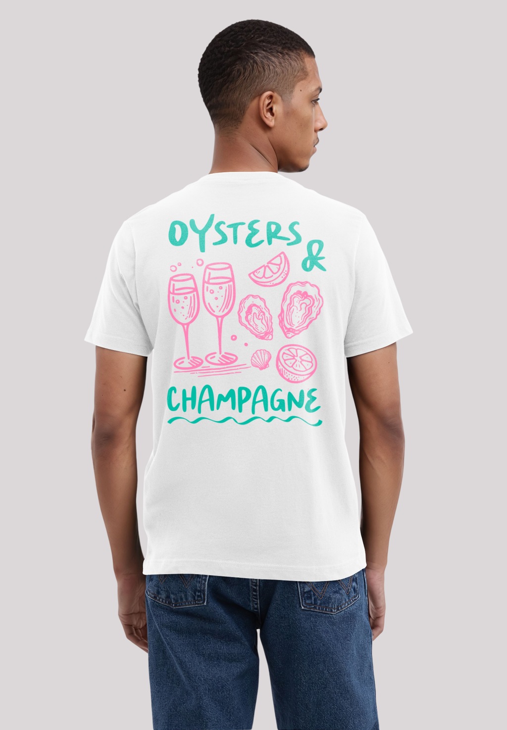 F4NT4STIC T-Shirt "Oysters And Champagne", Premium Qualität günstig online kaufen