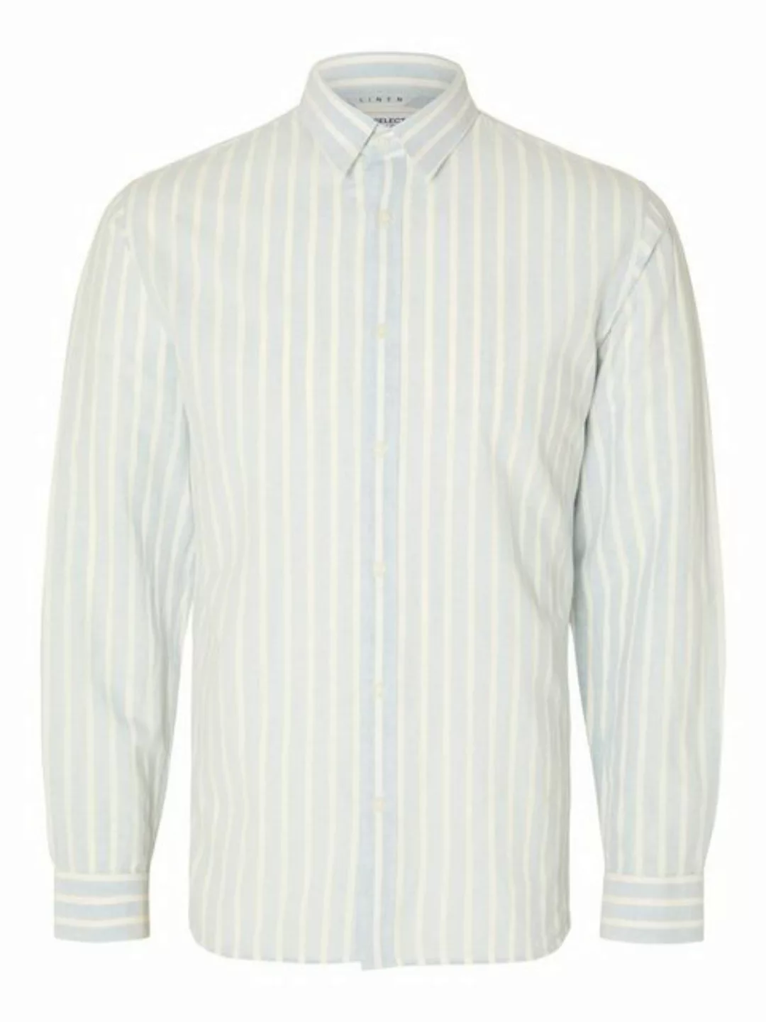 SELECTED HOMME Leinenhemd NEW-LINEN SHIRT unifarben günstig online kaufen