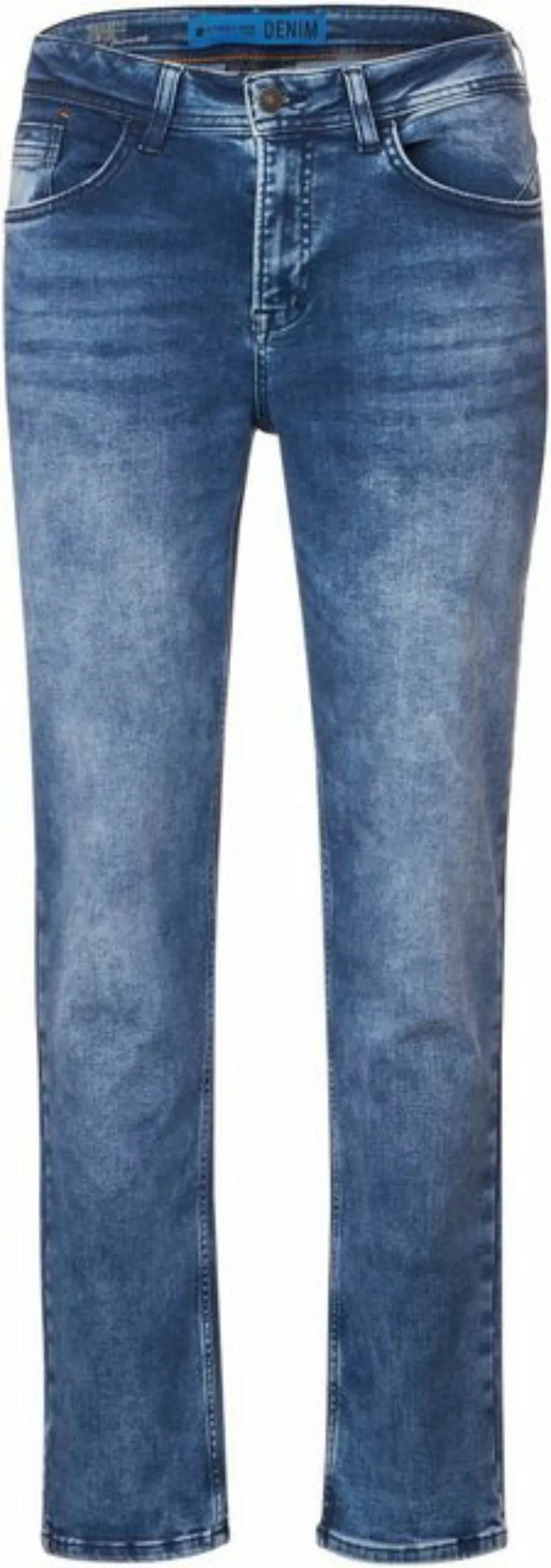 STREET ONE MEN Regular-fit-Jeans mit cooler Used-Optik günstig online kaufen