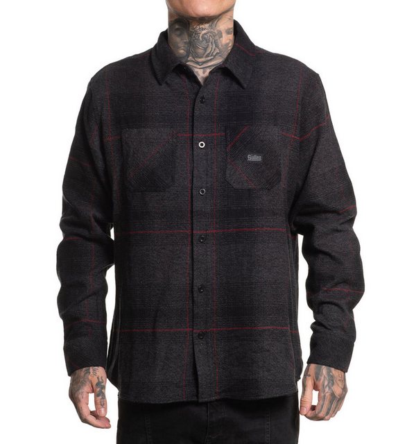 Sullen Clothing Langarmhemd Bombtrack Flannel Shirt Holzfällerhemd Kariert günstig online kaufen