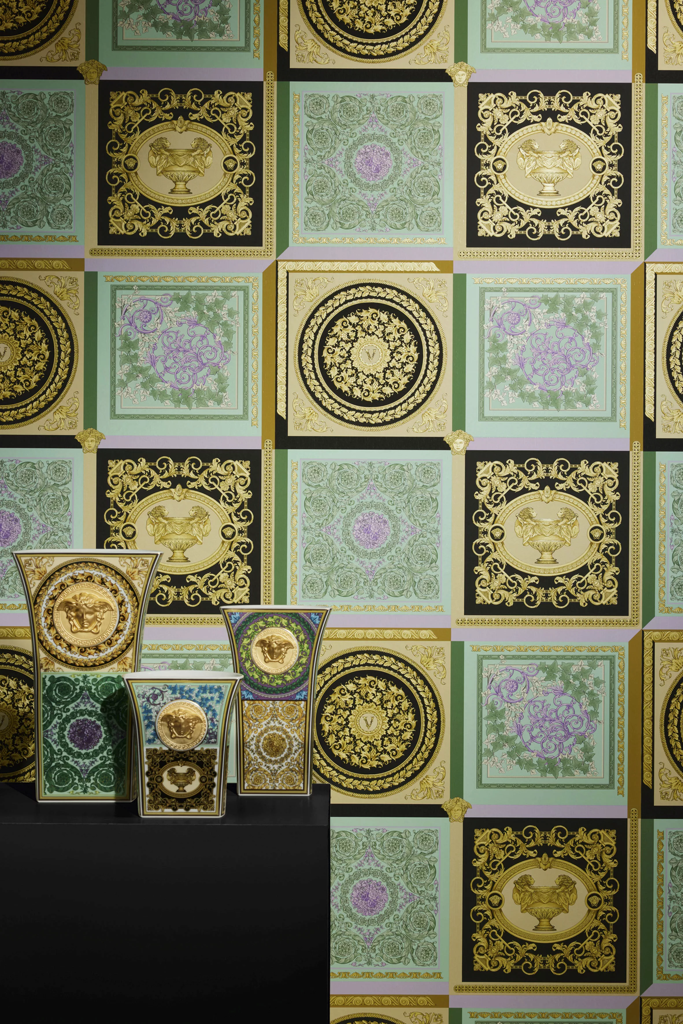 Versace Vliestapete »Wallpaper Versace 5 Design Patchwork«, leicht glänzend günstig online kaufen