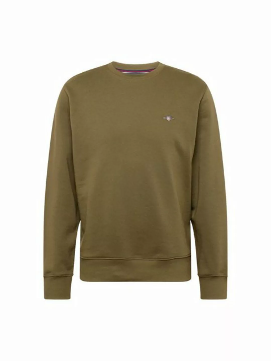 Gant Sweatshirt REG SHIELD C-NECK SWEAT mit Logostickerei auf der Brust günstig online kaufen