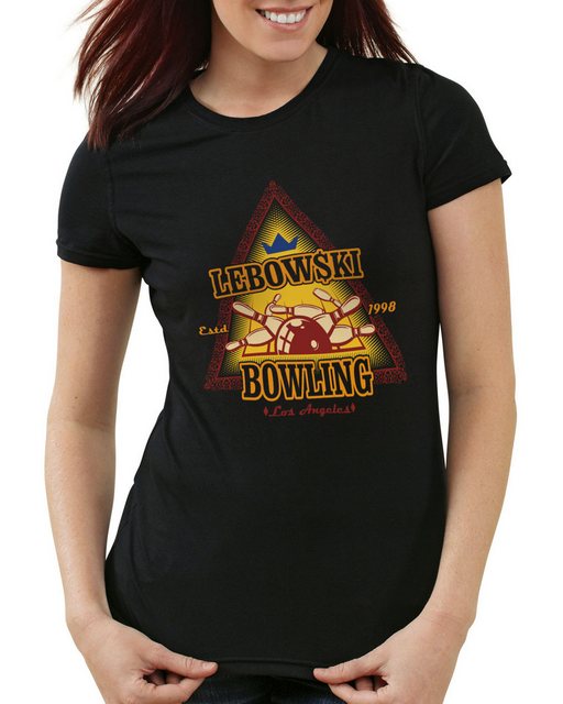 style3 T-Shirt Lebowski Bowling Dude Bowler Big Rude the big lebowski günstig online kaufen