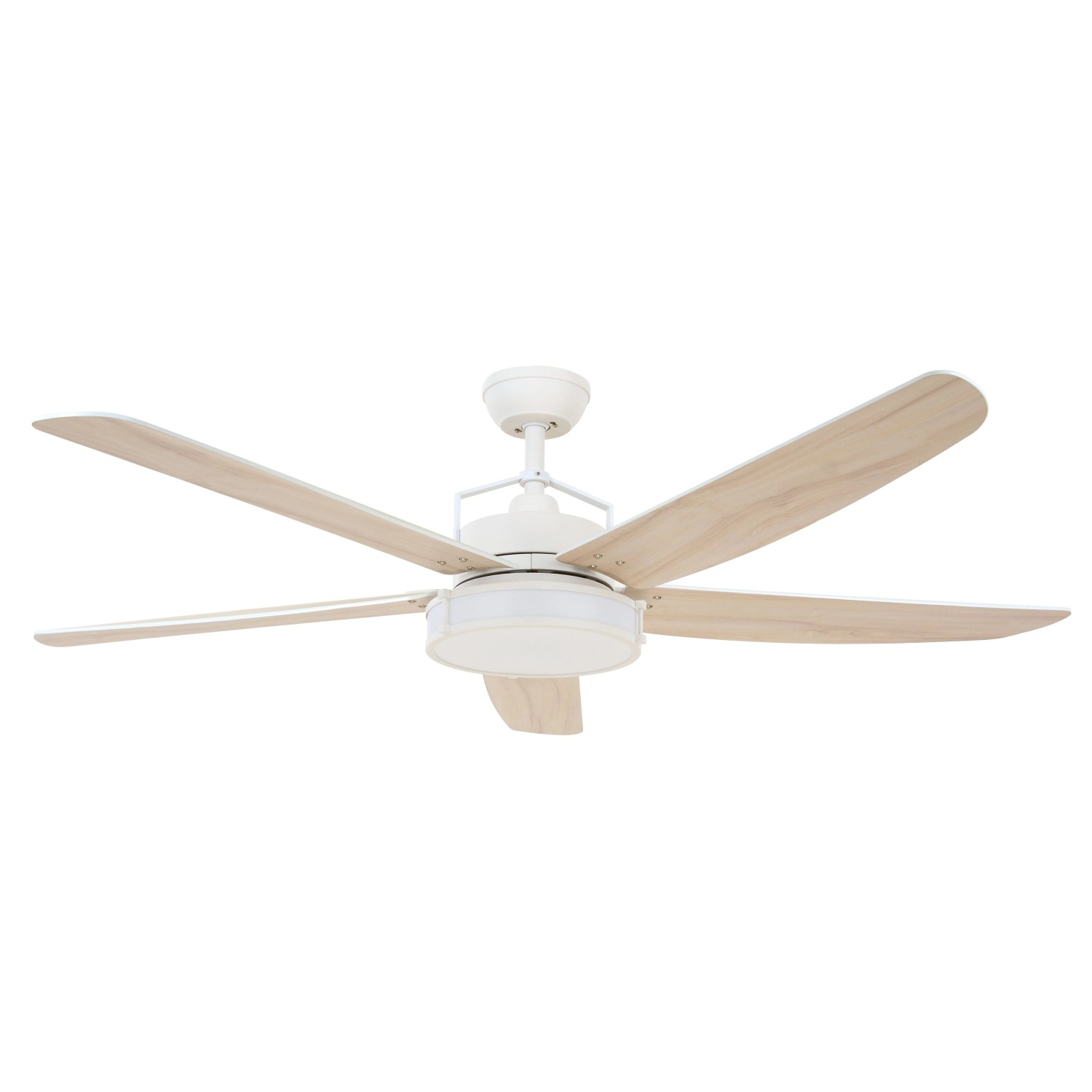 Beacon Deckenventilator mit Licht Louisville, weiß, leise günstig online kaufen