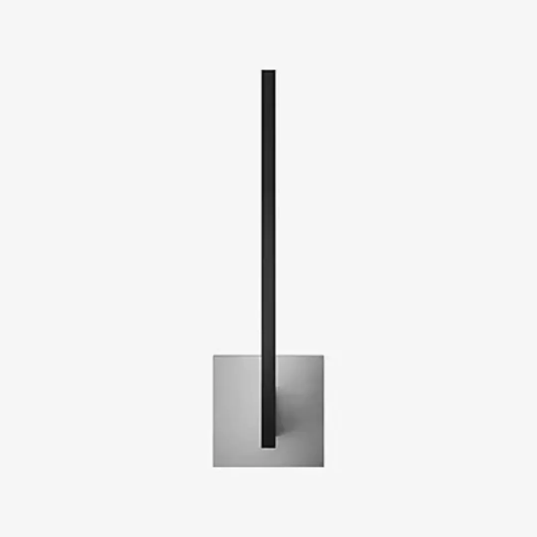 Light Point Inlay Linear Wandleuchte LED, schwarz/silber - 36 cm günstig online kaufen