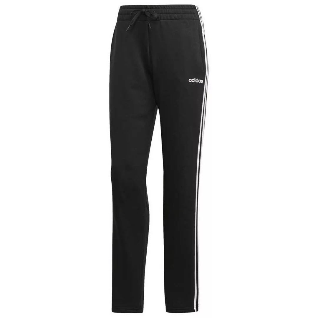 Adidas Essentials 3 Stripes Lange Hosen L Black / White günstig online kaufen