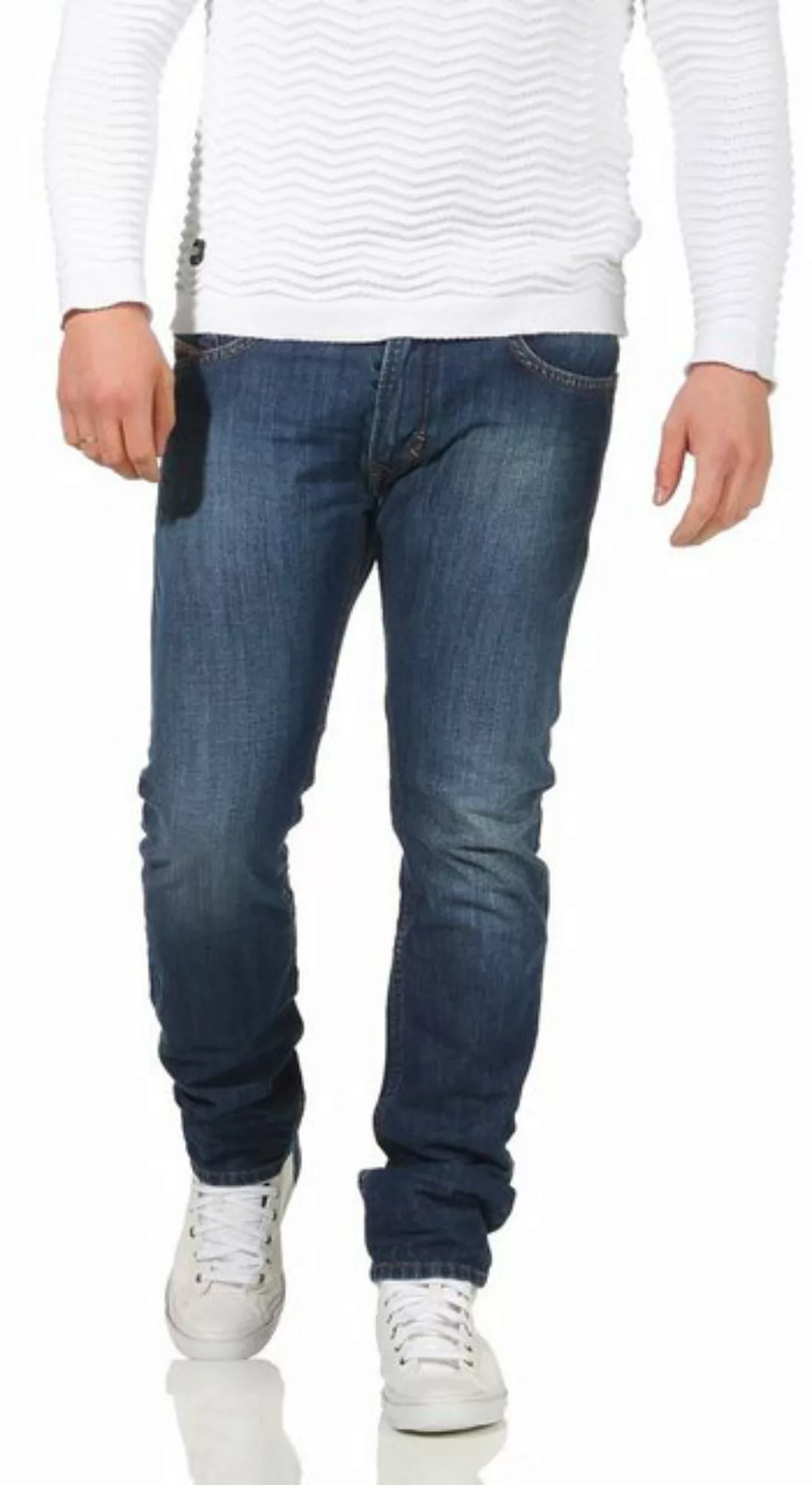 Diesel Slim-fit-Jeans Herren Thavar 0855L 5-Pocket-Style günstig online kaufen