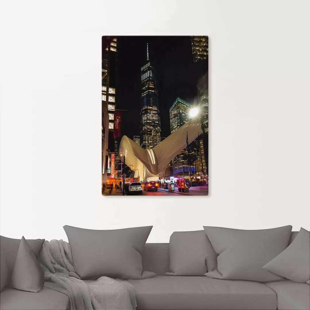 Artland Leinwandbild "World Trade Center New York", Amerika, (1 St.), auf K günstig online kaufen