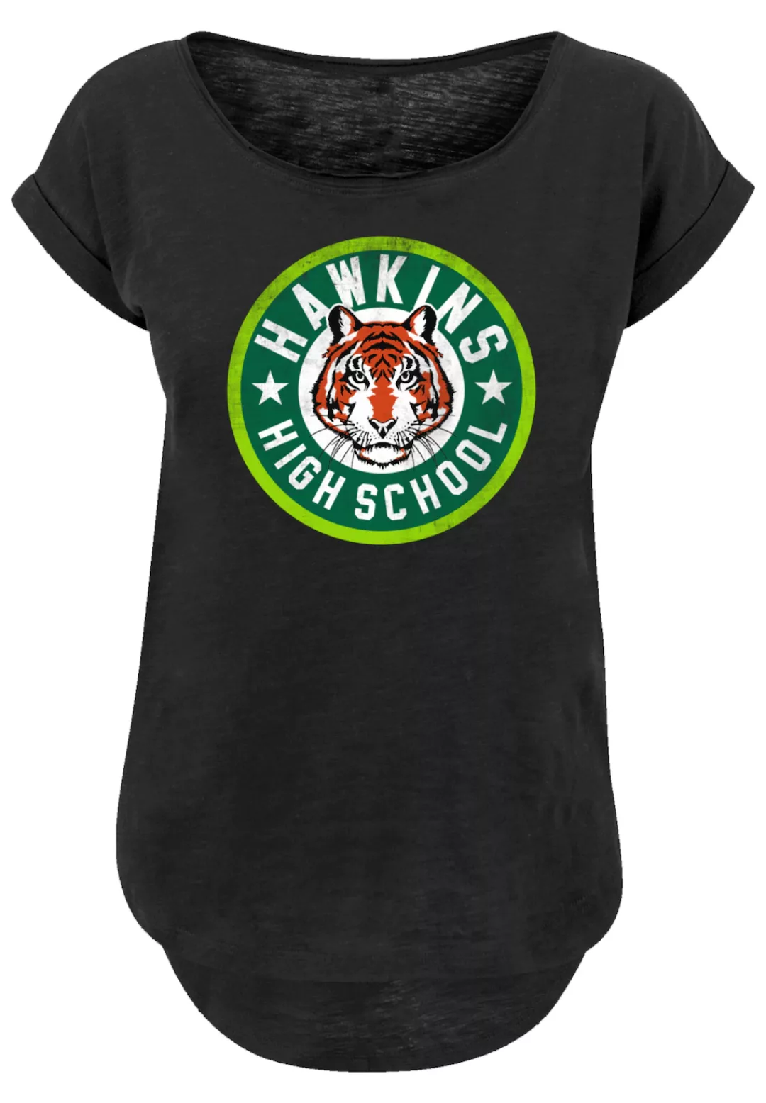 F4NT4STIC T-Shirt "Stranger Things Hawkins Tiger Circle", Premium Qualität günstig online kaufen