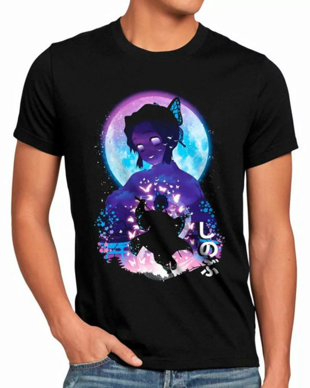 style3 T-Shirt Shinobu Kocho demon slayer anime japan manga cosplay günstig online kaufen