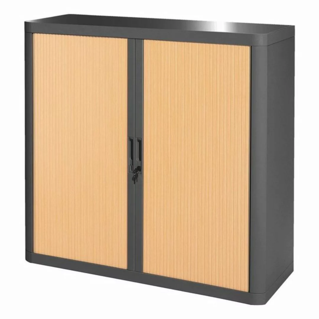 EASYOFFICE Aktenschrank Rollladenschrank easyoffice BxTxH 86x37,5x104cm ant günstig online kaufen