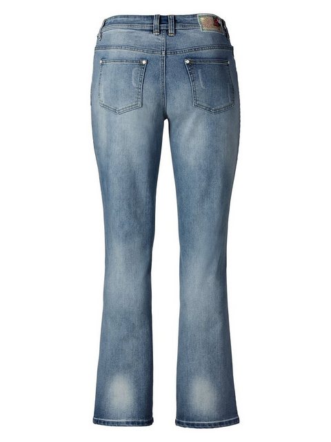 sheego by Joe Browns Bootcut-Jeans "Große Größen", mit Pailletten am Bund günstig online kaufen