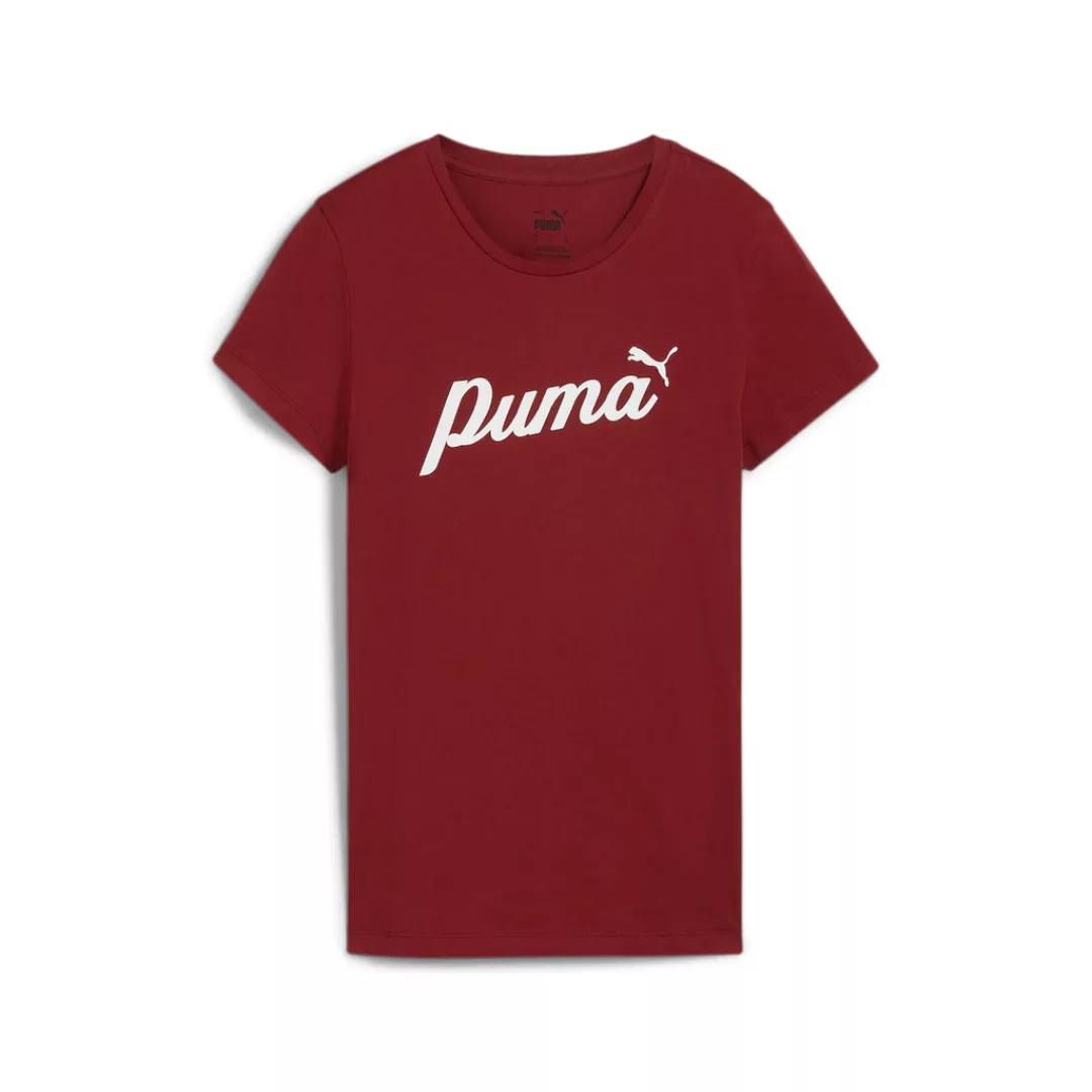 PUMA T-Shirt "ESS+ Script T-Shirt Damen" günstig online kaufen