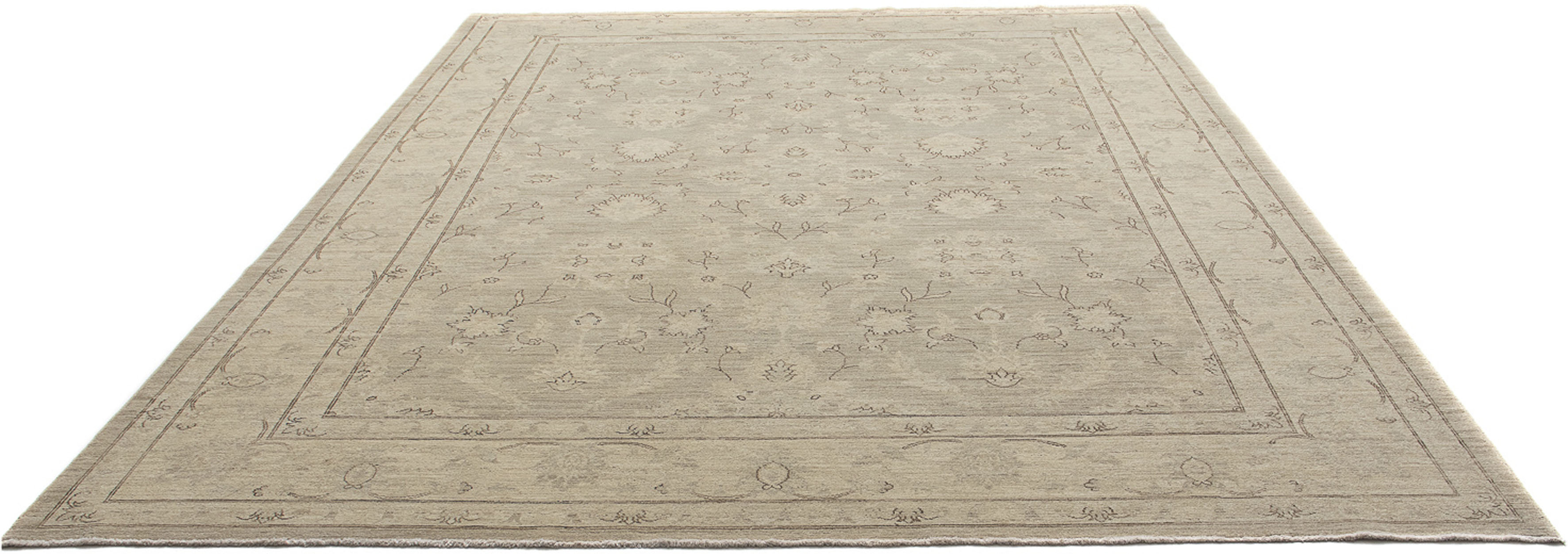 morgenland Orientteppich »Täbriz - 316 x 246 cm - beige«, rechteckig, Wohnz günstig online kaufen