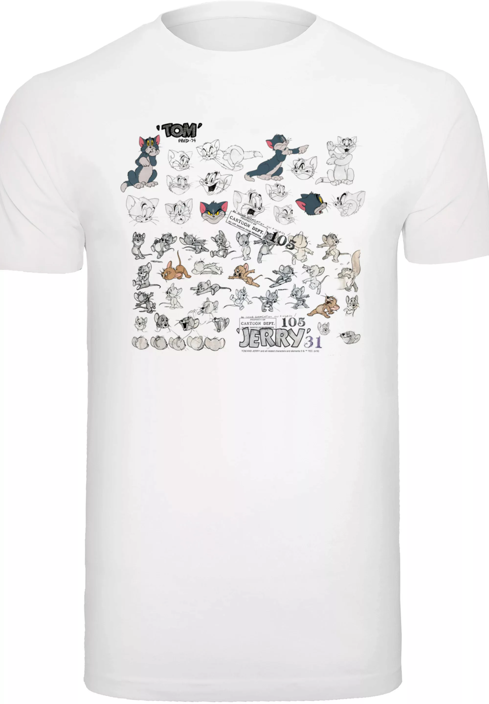 F4NT4STIC T-Shirt "Disney Arielle Sebastian Bubbles", Herren,Premium Merch, günstig online kaufen