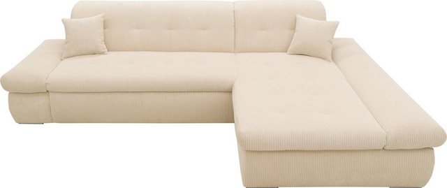 DOMO collection Ecksofa "Moric B/T/H 300/172/80 cm, auch in Cord, L-Form", günstig online kaufen