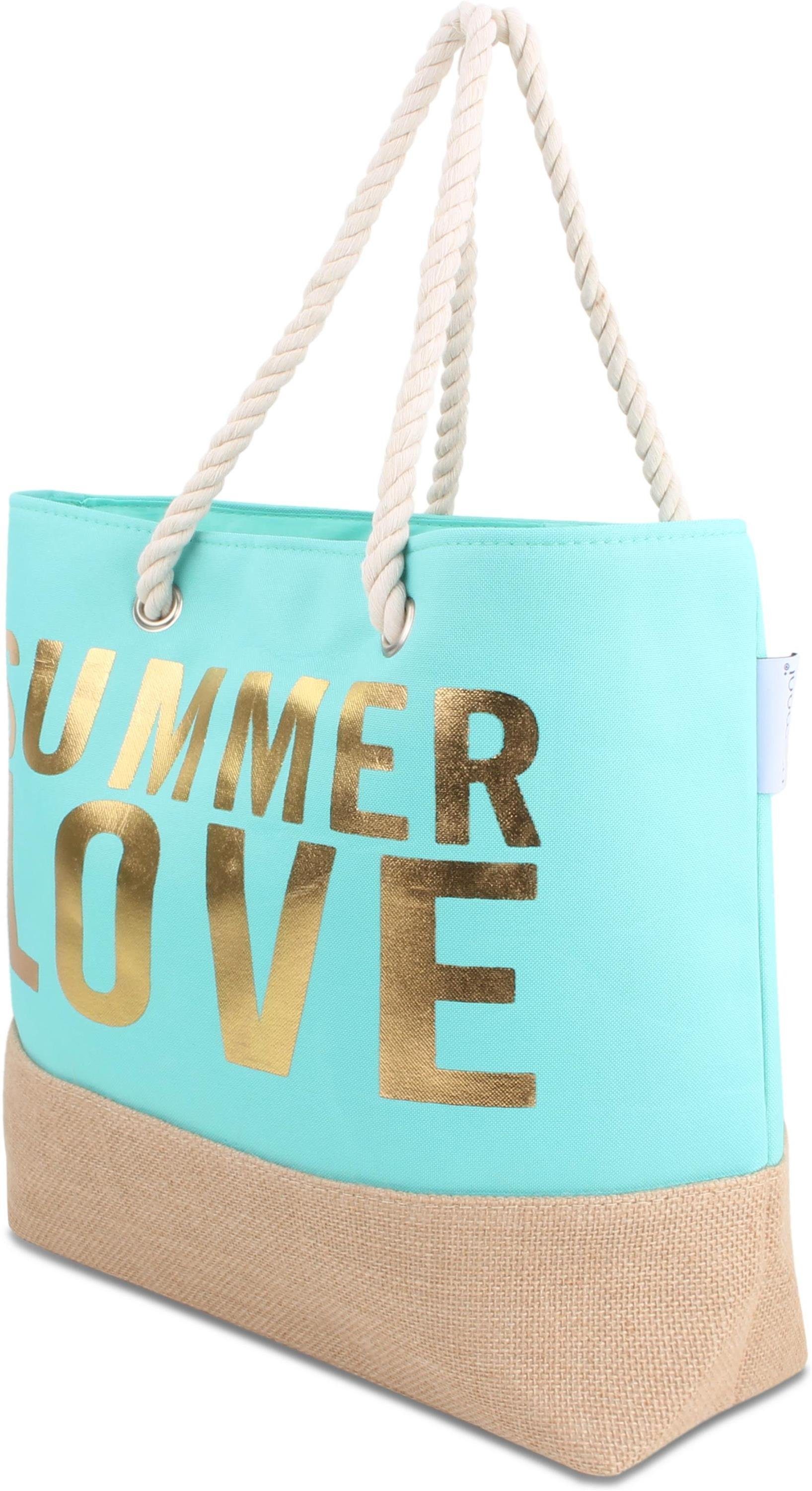 normani Strandtasche Bequeme Sommer-Umhängetasche, Strandtasche, Schulterta günstig online kaufen