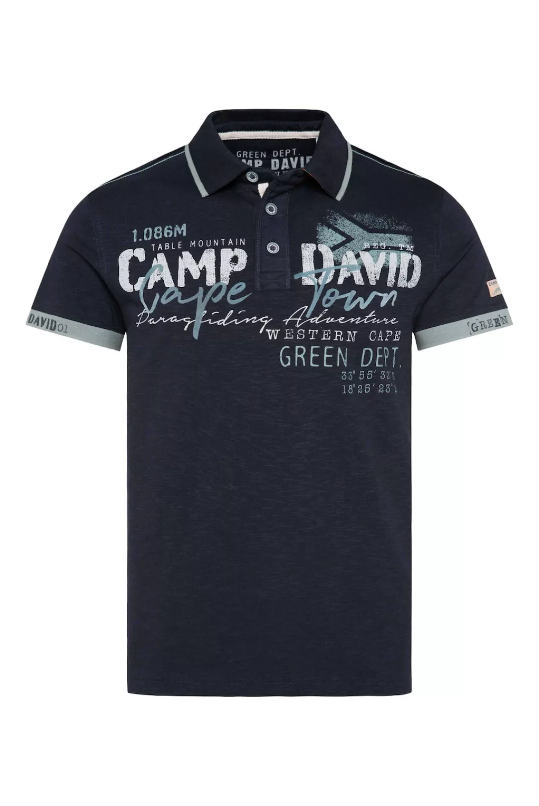 CAMP DAVID Poloshirt, aus Baumwolle günstig online kaufen