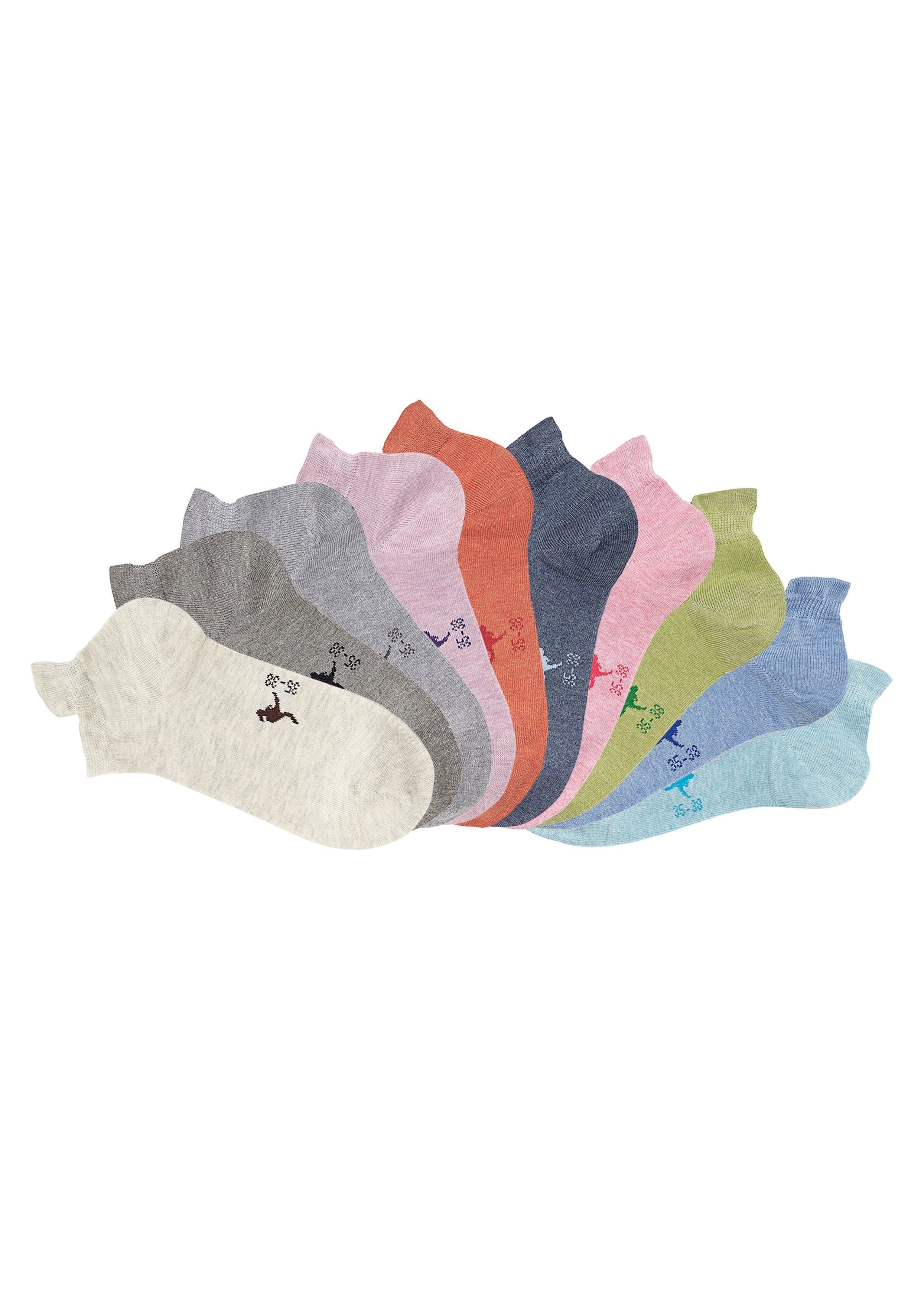 KangaROOS Sneakersocken (Packung, 10-Paar) mit verlängertem günstig online kaufen