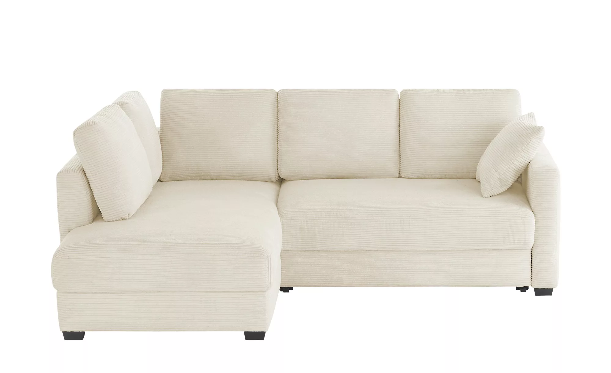 bobb Ecksofa mit Boxspringpolsterung  Lisa de Luxe ¦ creme ¦ Maße (cm): B: günstig online kaufen