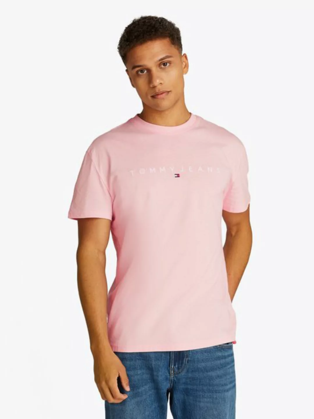 Tommy Jeans T-Shirt TJM REG LINEAR LOGO TEE EXT günstig online kaufen