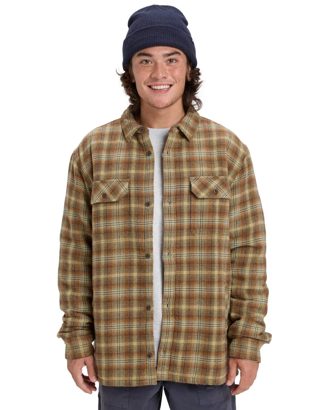 Quiksilver Langarmhemd "Venture Sherpa" günstig online kaufen