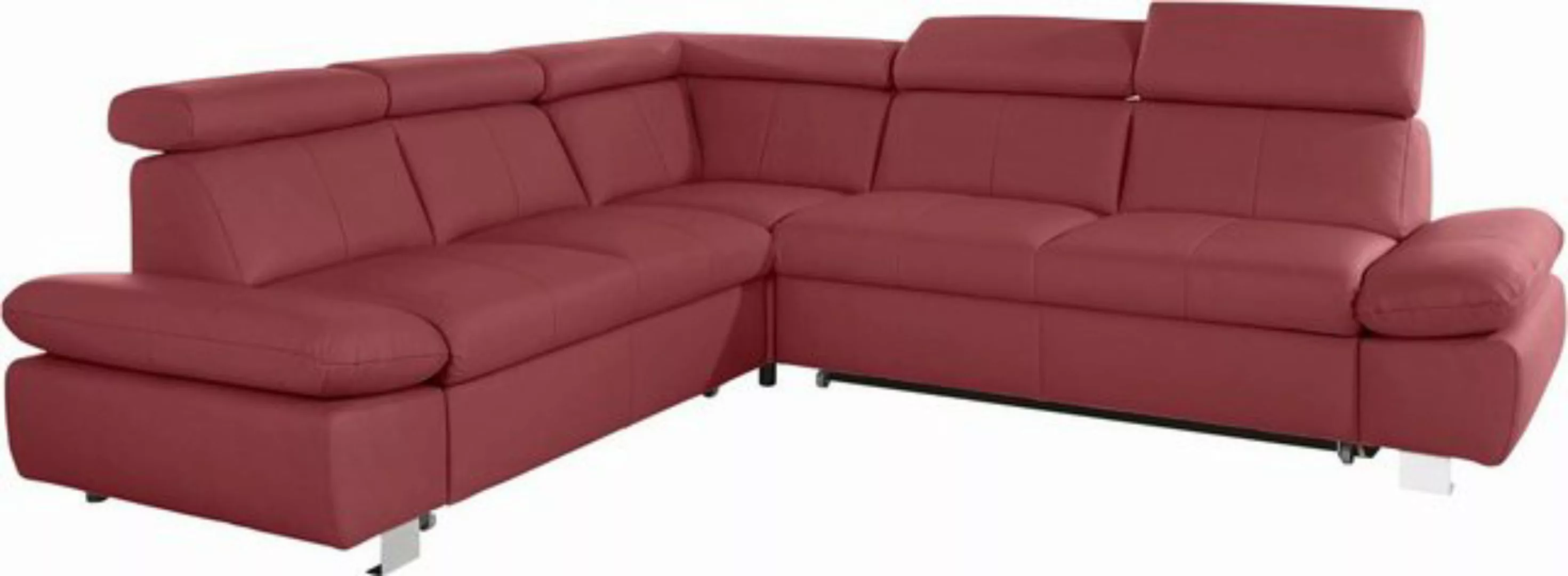 exxpo - sofa fashion Ecksofa »Happy, modern und bequem, L-Form«, inkl. Kopf günstig online kaufen