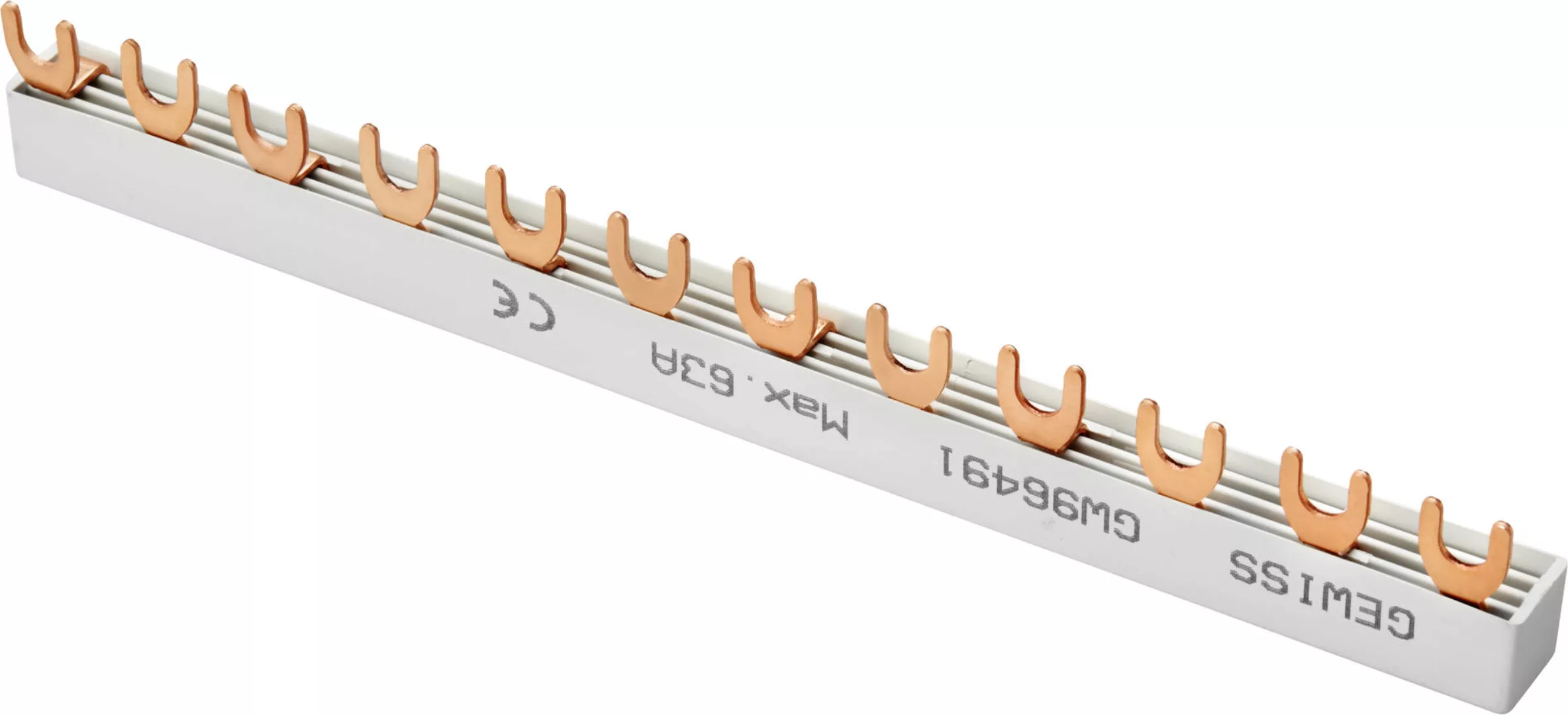 Gewiss Kammschiene Gabel 6X MDC, 2P, 3+N GW96491 günstig online kaufen