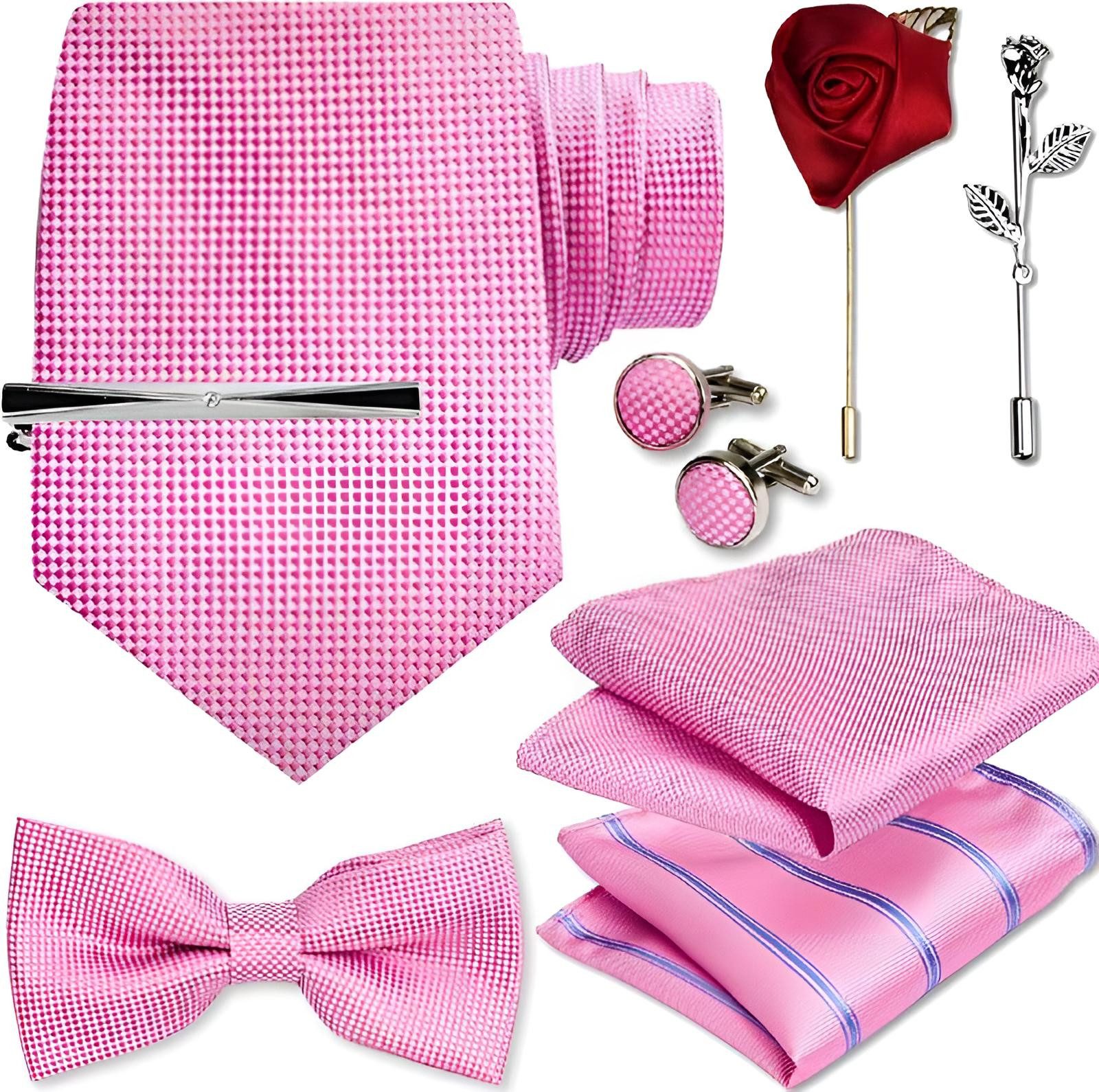 Diyarts Krawatte Hochzeitskrawatte (Fliegen Set mit, günstig online kaufen