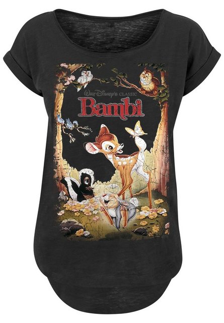 F4NT4STIC T-Shirt Bambi Retro Poster Print günstig online kaufen