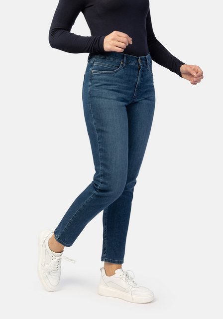 STOOKER WOMEN 5-Pocket-Jeans Nizza Flexxi Move Tapered Fit Stretch günstig online kaufen