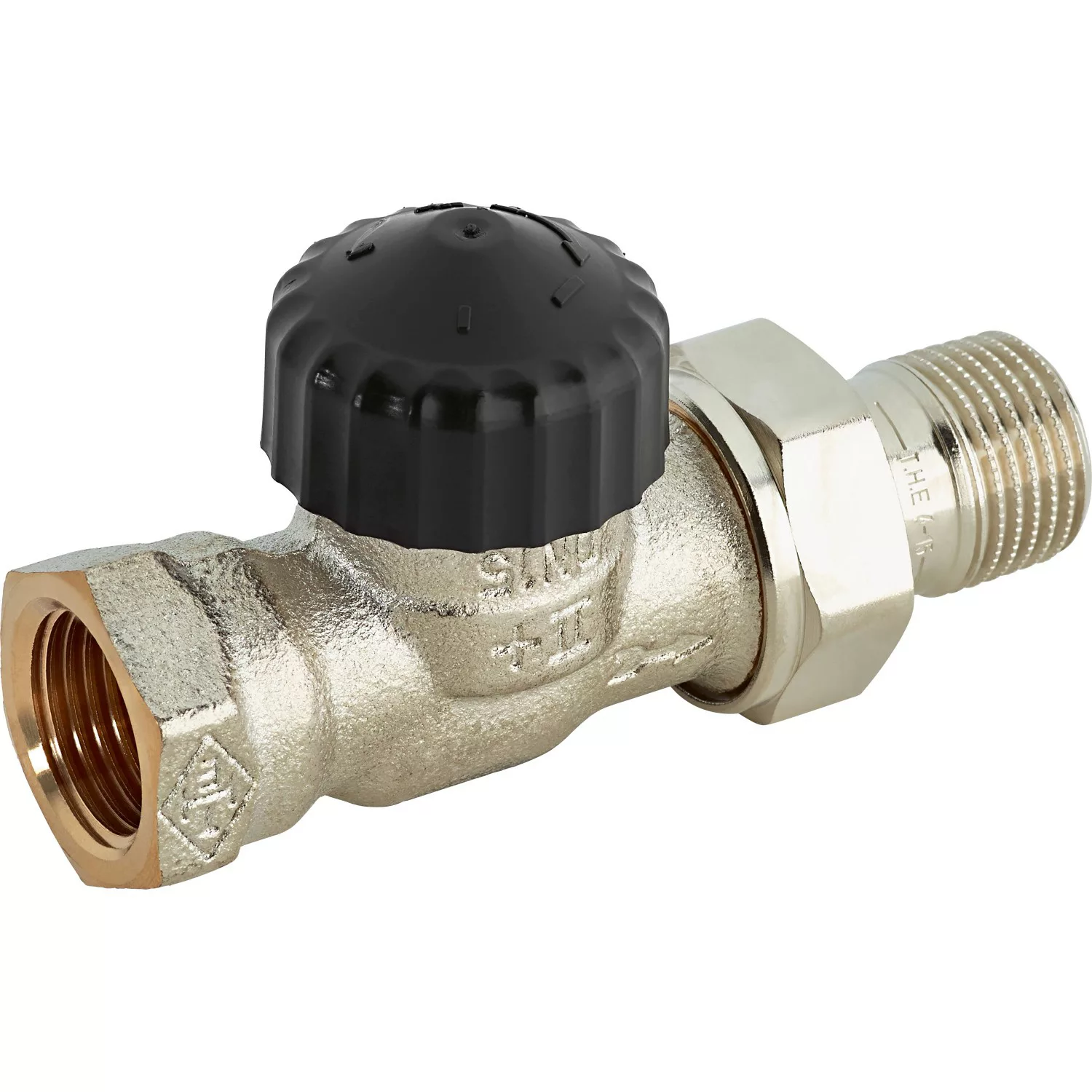 Thermostat-Ventilunterteil Durchgangsform 18,6 mm (Rp 1/2) günstig online kaufen