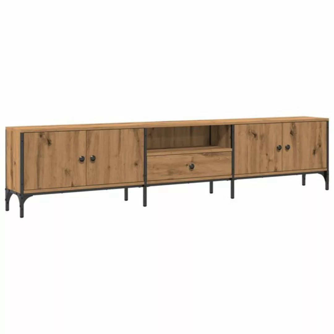 vidaXL TV-Schrank TV-Schrank mit Schublade Artisan-Eiche 200x25x44 cm (1-St günstig online kaufen