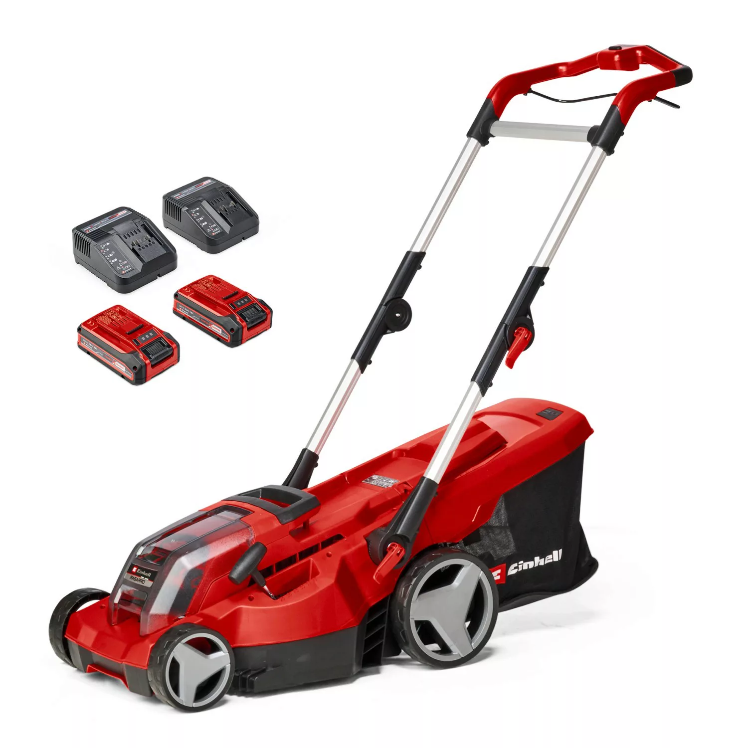 Einhell Akkurasenmäher "Einhell Power X-Change RASARRO 36/36", mit 2x Akku günstig online kaufen