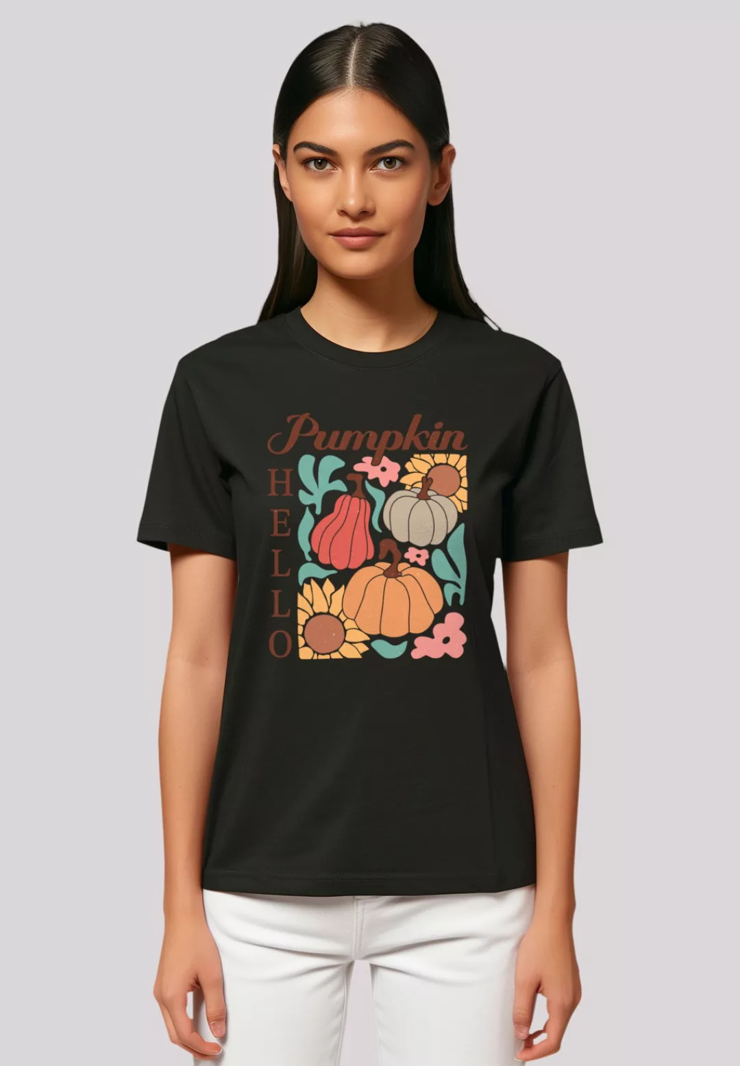 F4NT4STIC T-Shirt "Hello Pumpkin", Premium Qualität, Unisex Schnitt günstig online kaufen