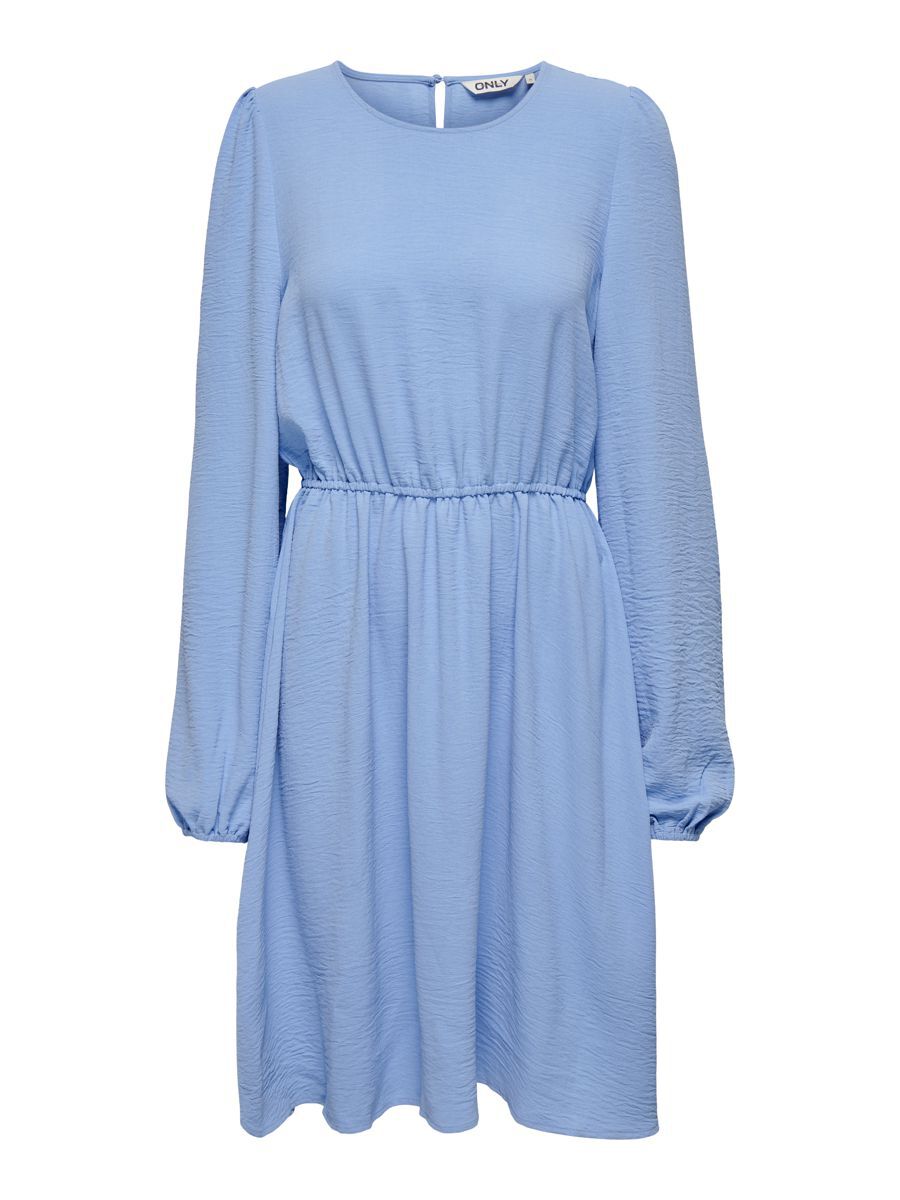 ONLY Long Sleeved Dress Damen Blau günstig online kaufen