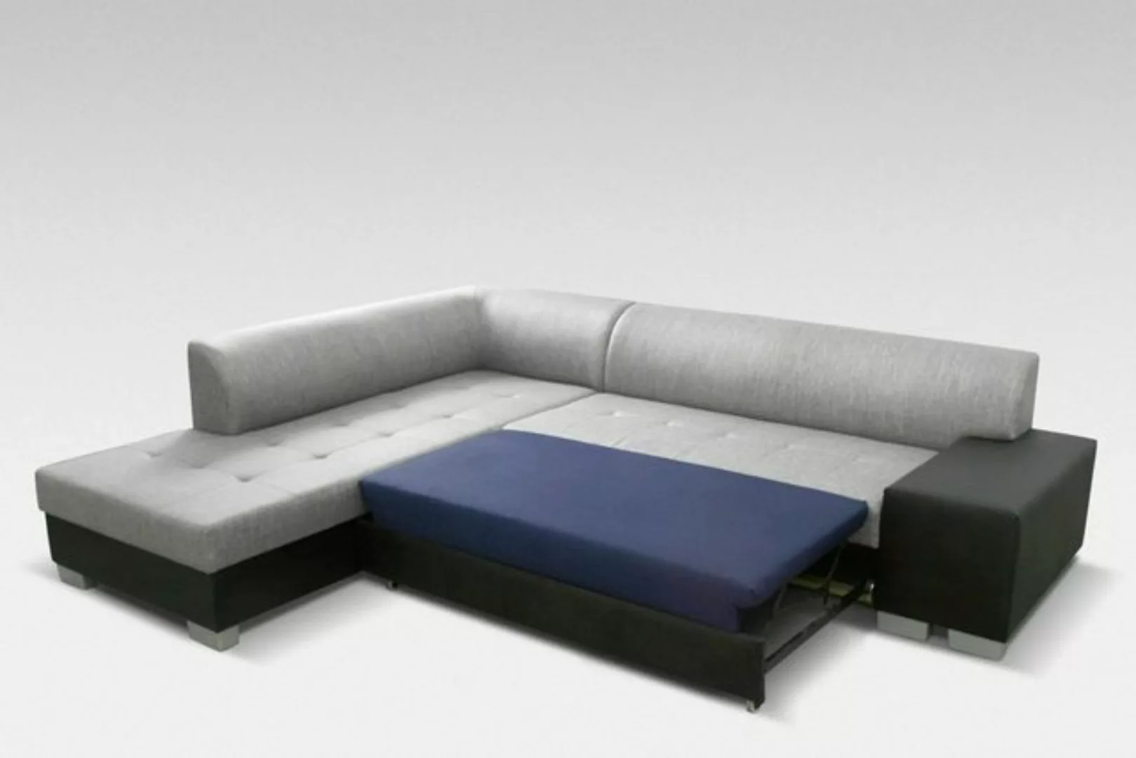 JVmoebel Ecksofa L-Form Designer Sofa mit Bettfunktion Wohnlandschaft Schla günstig online kaufen