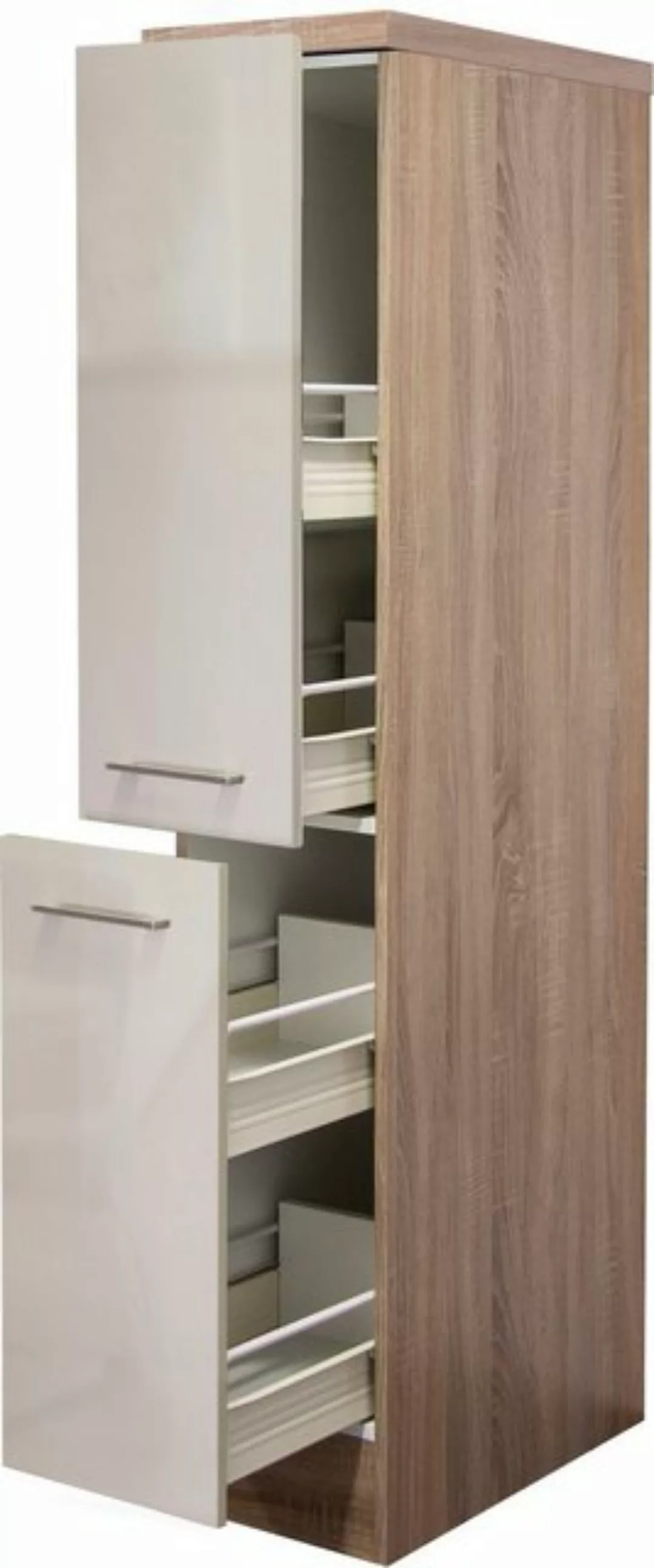 Flex-Well Apothekerschrank Nepal (B x H x T) 30 x 161/162 x 60 cm, mit 4 Ab günstig online kaufen