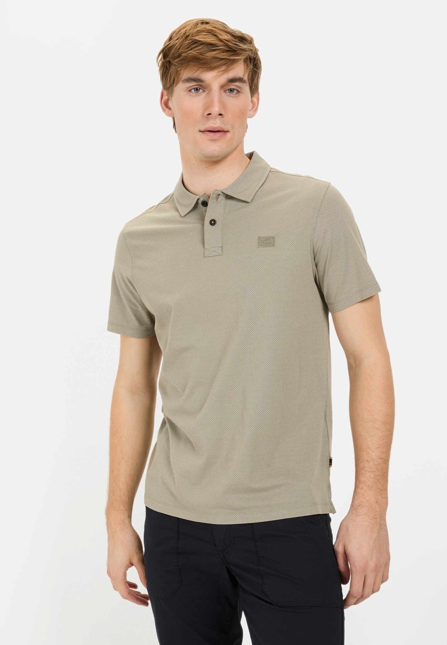 camel active Poloshirt mit Logo-Stickerei günstig online kaufen